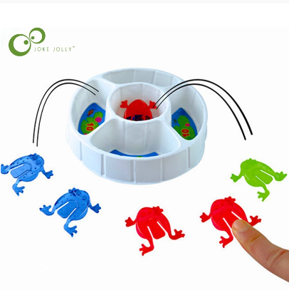 5 pcs Jumping Frogs Assorted Hopper Game Baby Toy Action Toy Figures Little Gifts Toys for Children