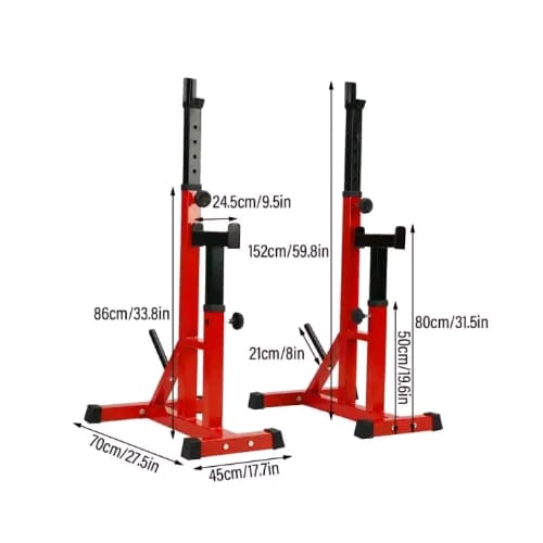 Multifunction Barbell Squat Stand Split Barbell Rack Adjustable Body Frame Weight Lifting Barbell Rack Home Gym Equipments