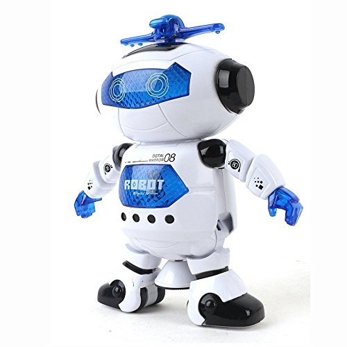 Dancing Robot Toy For Kids - White