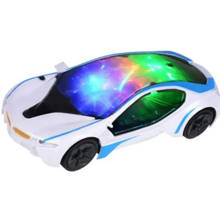 3D Car Toy  Battery Operated car Kids Musical Toy and Rotation 3D