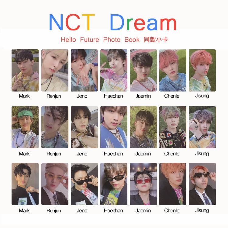 7pcs/set KPOP NCT DREAM Hello Future Photocards Lomo Card