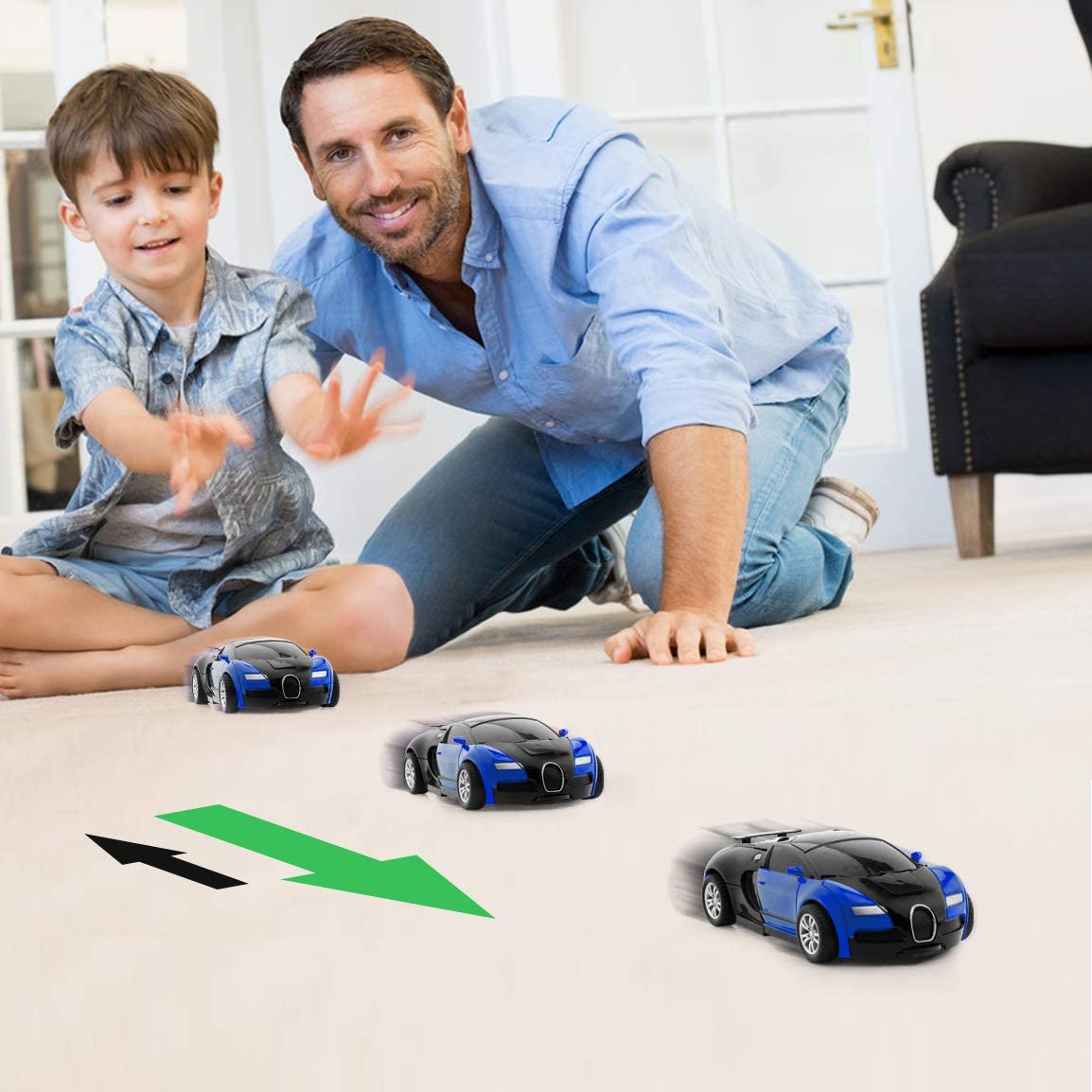 Transforming Robot Car Toy 2 in 1