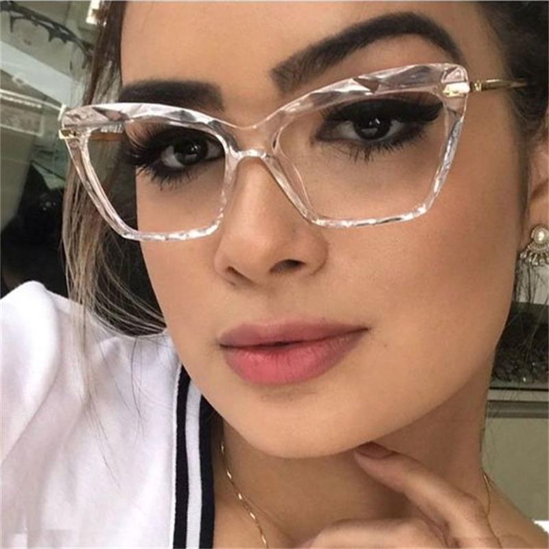 clear frame designer sunglasses