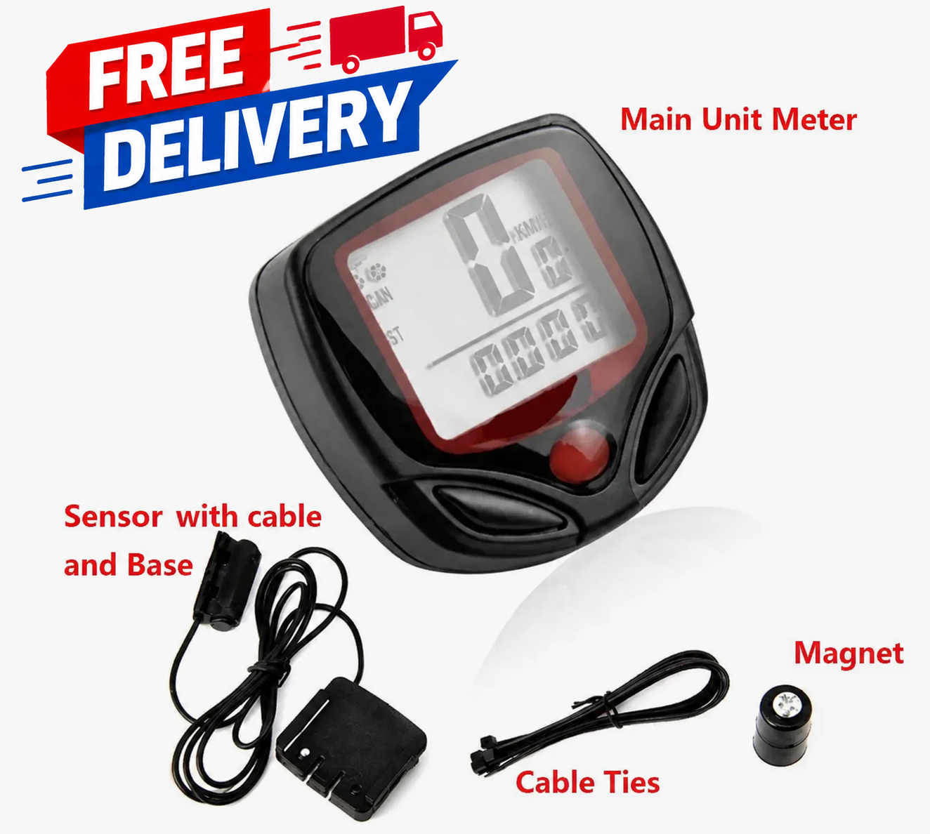 Bicycle digital speedometer & stopwatch ||  japan cycle