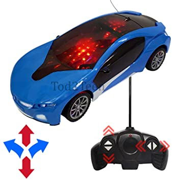 RC Spray Drift Car with Smoke Effect & LED Lights | USB Rechargeable Remote Control Toy Car