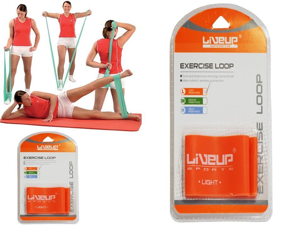 LiveUp Resistance Band Exercise Loop Elastic Belt Leg Workout Gym