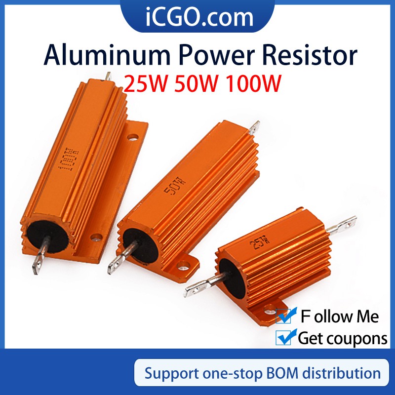 RX24 Power Aluminium Drahtwiderstand Lastwiderstand 5W 10W 25W 50W 100W Bis 500W RX24 Power Aluminium Drahtwiderstand Lastwiderstand 5W 10W 25W 50W 100W Bis 500W