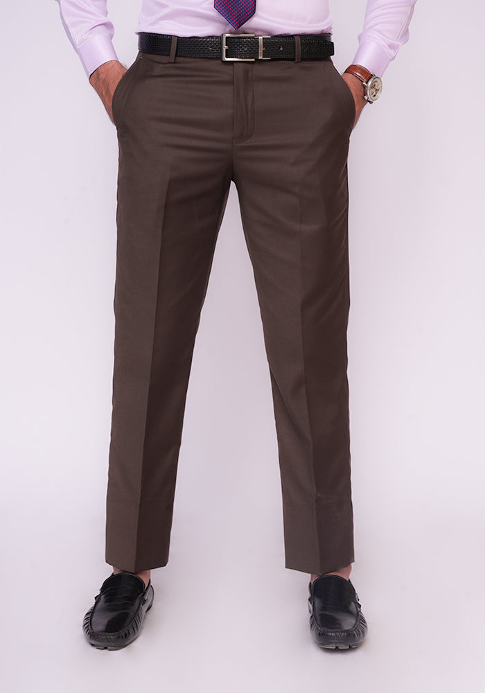 FOCUS | BROWN DRESS PANT FOR MEN | Daraz.pk