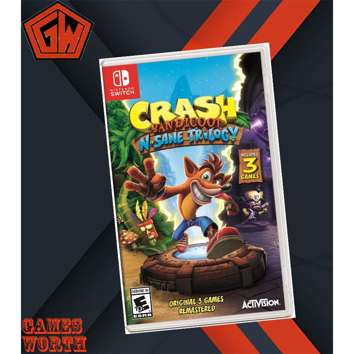 crash bandicoot nintendo game