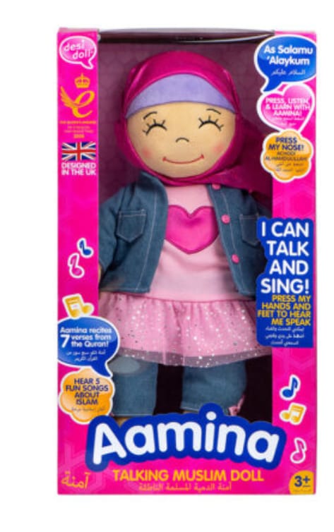 Yousuf Talking Doll - Listen & Learn English/Arabic Educational Toy By The Desi Doll