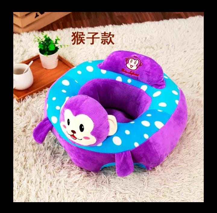 BabyPink Elephant Seats Sofa Plush Support Seat Learning To Sit Baby Plush Toys