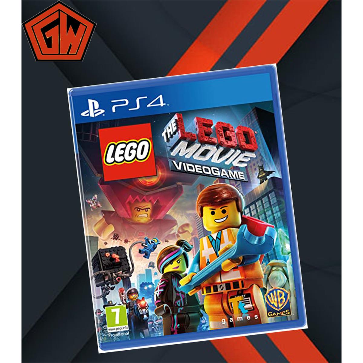 PLAYSTATION 4 DVD THE LEGO MOVIE VIDEOGAME PS4 GAME