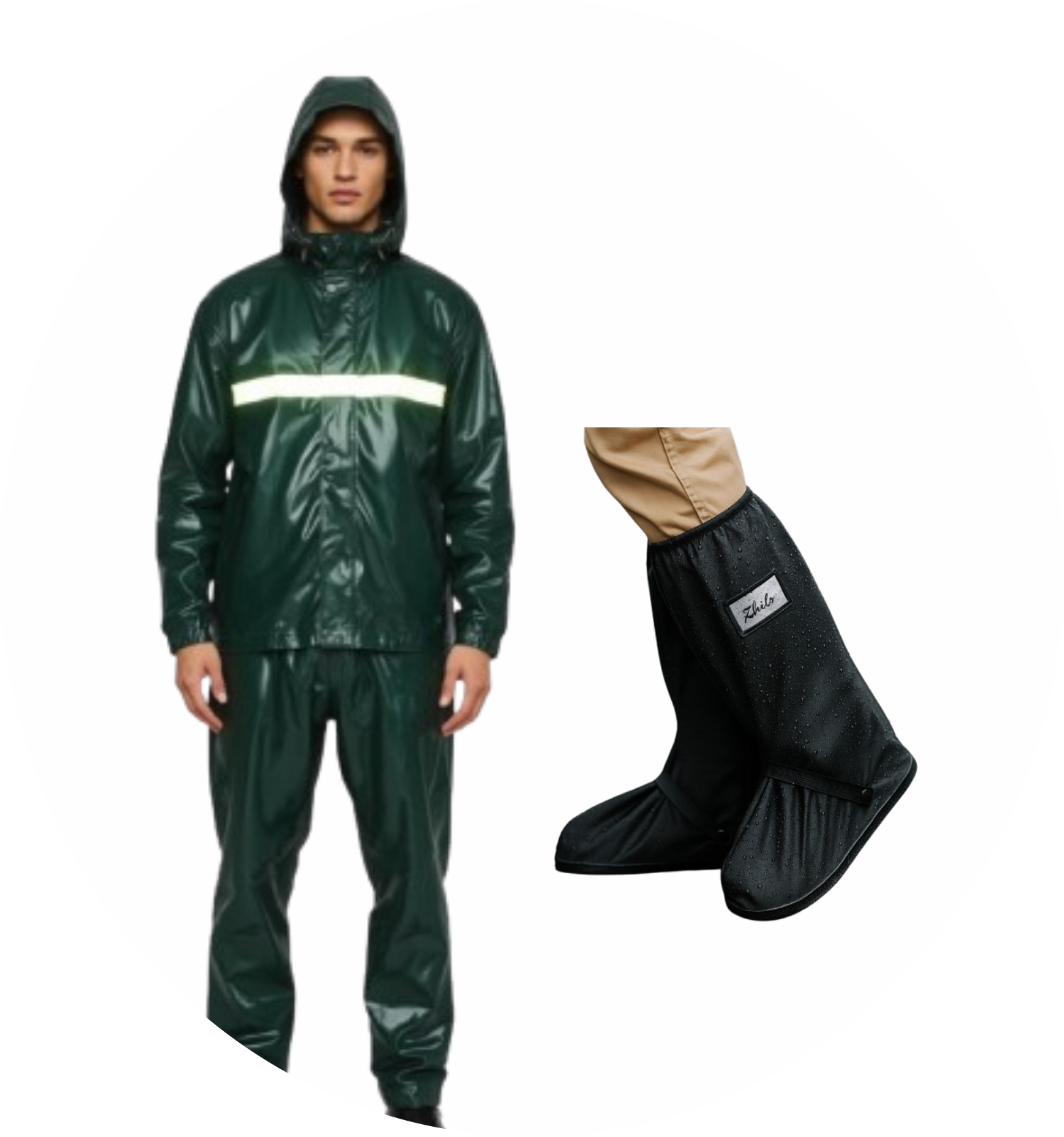 RainGuard Pro Ultimate Weather Protection Set – Reflective All-Weather ...