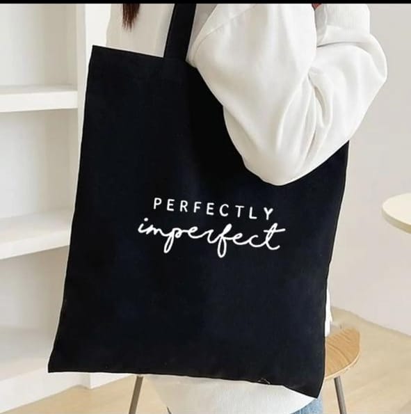 Trendy Free bear Tag Printed Tote Bag For Girls & Women