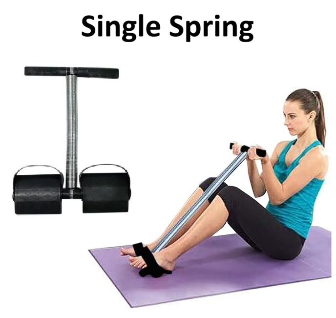 Tummy Trimmer Single Spring| High Quality Belly Fat Burner Body Fitness Weight loss Machine Home Gym For Men and Women Exercise equipment