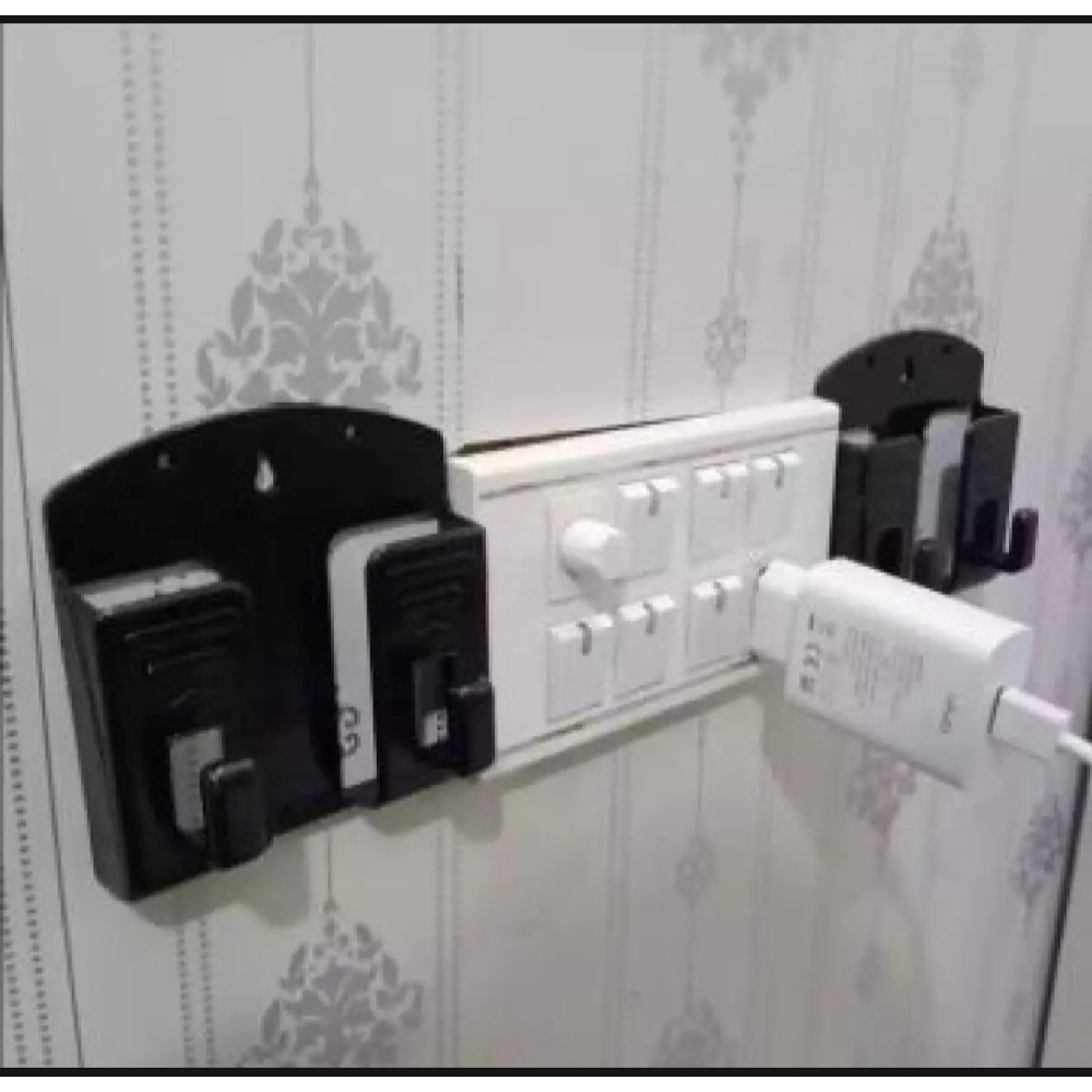 Pack of 3 Wall Mounted Mobile Phone Holder