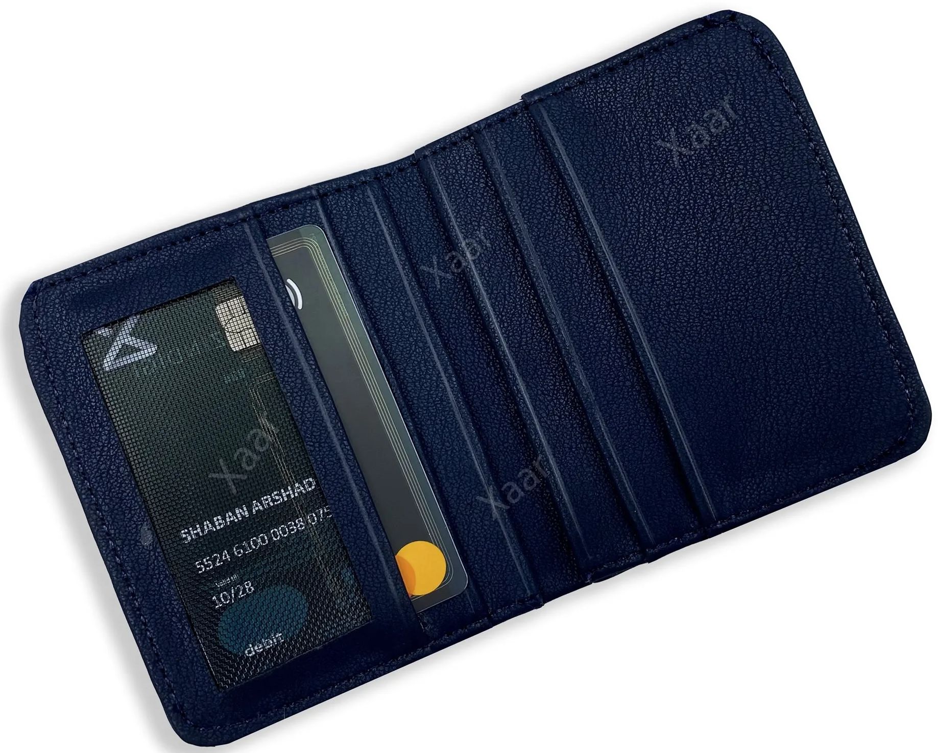 Classy Leather Slim Wallet with Card Holder for Men - Elegant Fashion Accessory