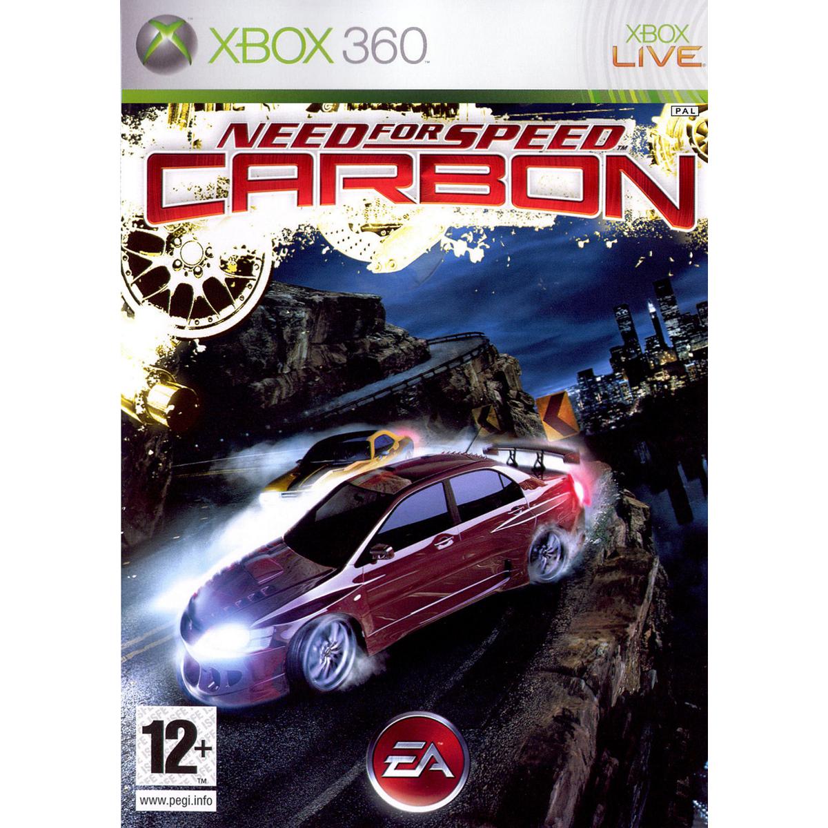 Need For Speed Carbon VIDEO GAME- Xbox 360 - JTAG Modified System