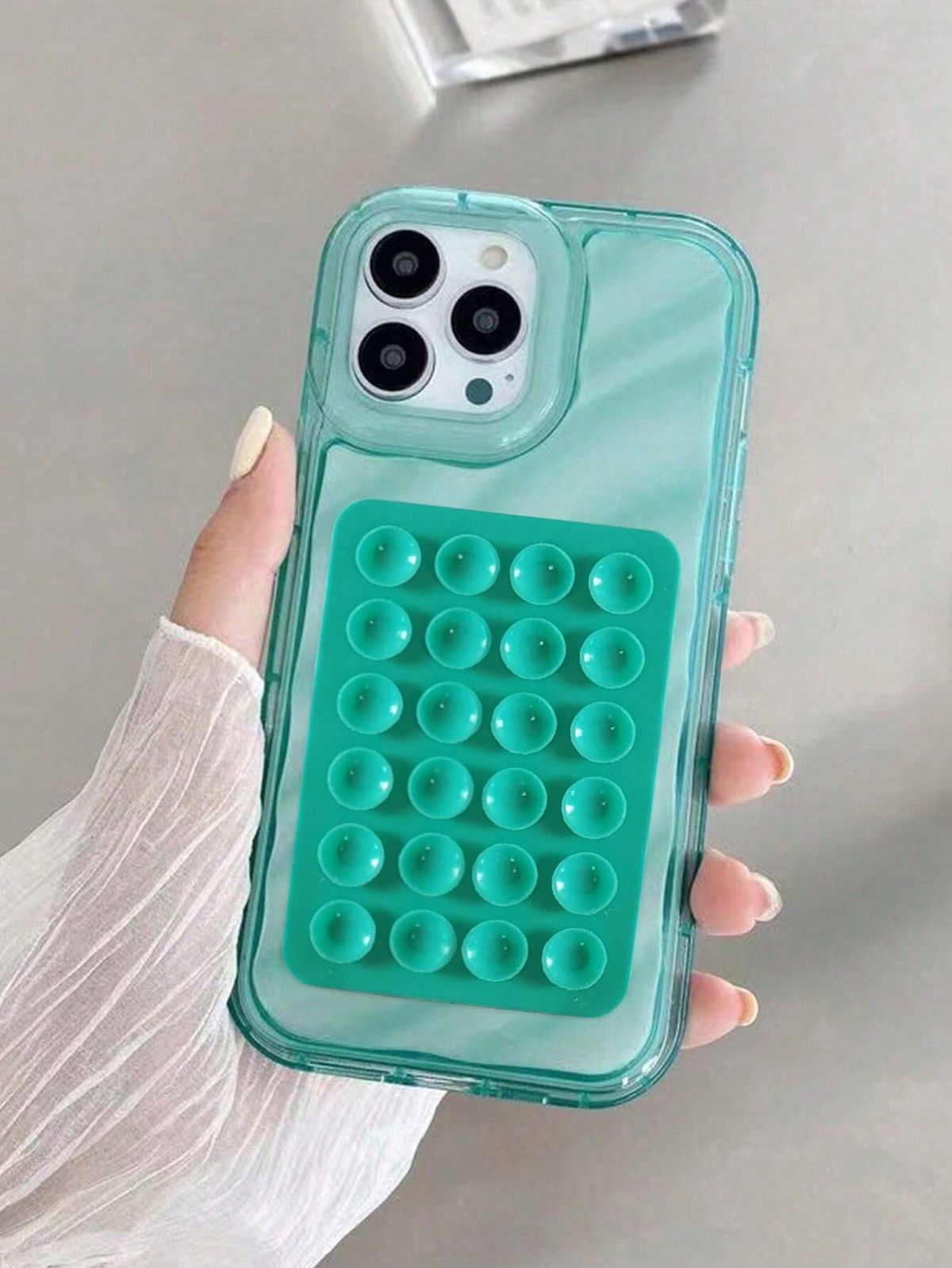 Silicone Suction Pad Phone Holder Self-Adhesive Rubber Suction Holder