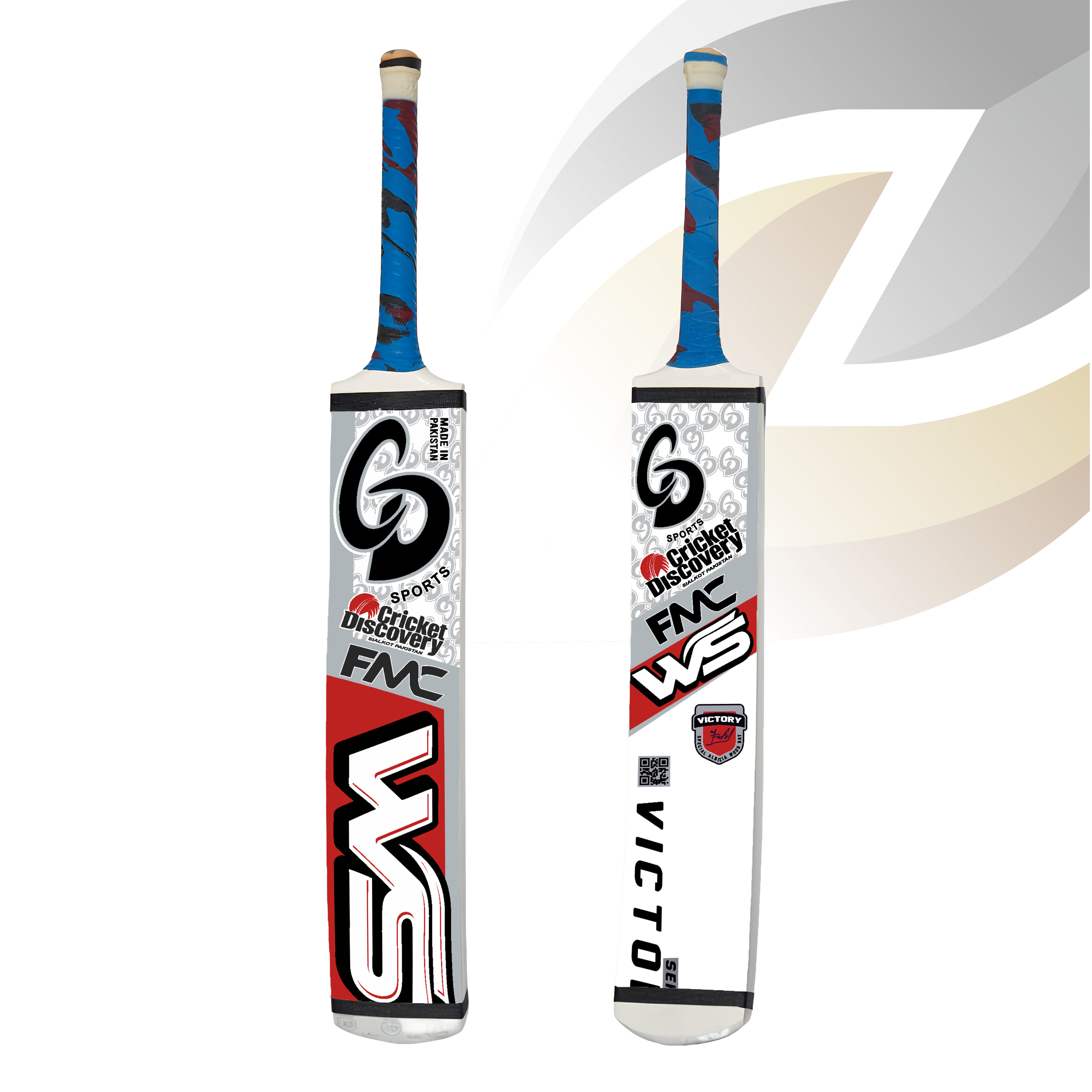 Saki Sports Cricket Bat with New Stickers  Durable Full Size Bat for Power Hitting  Halfcan handle