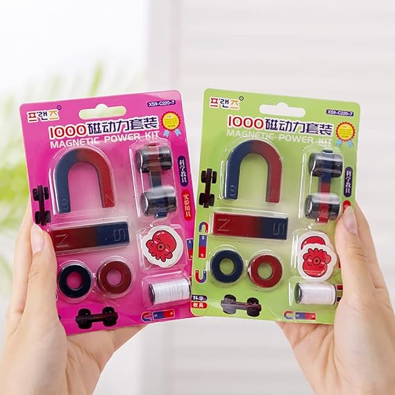 Magnet Play set for kids, Magnet Science, Learning Tools, magnet toys, science kit, stem toys, Educational DIY