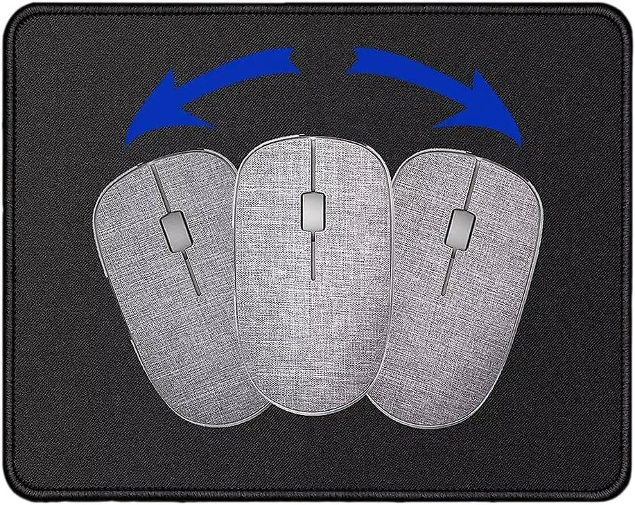 Gaming Mouse Pad Thick Non Slip Rubber Base Mouse pad Mice Smooth Cloth Mouse Pads for Computers