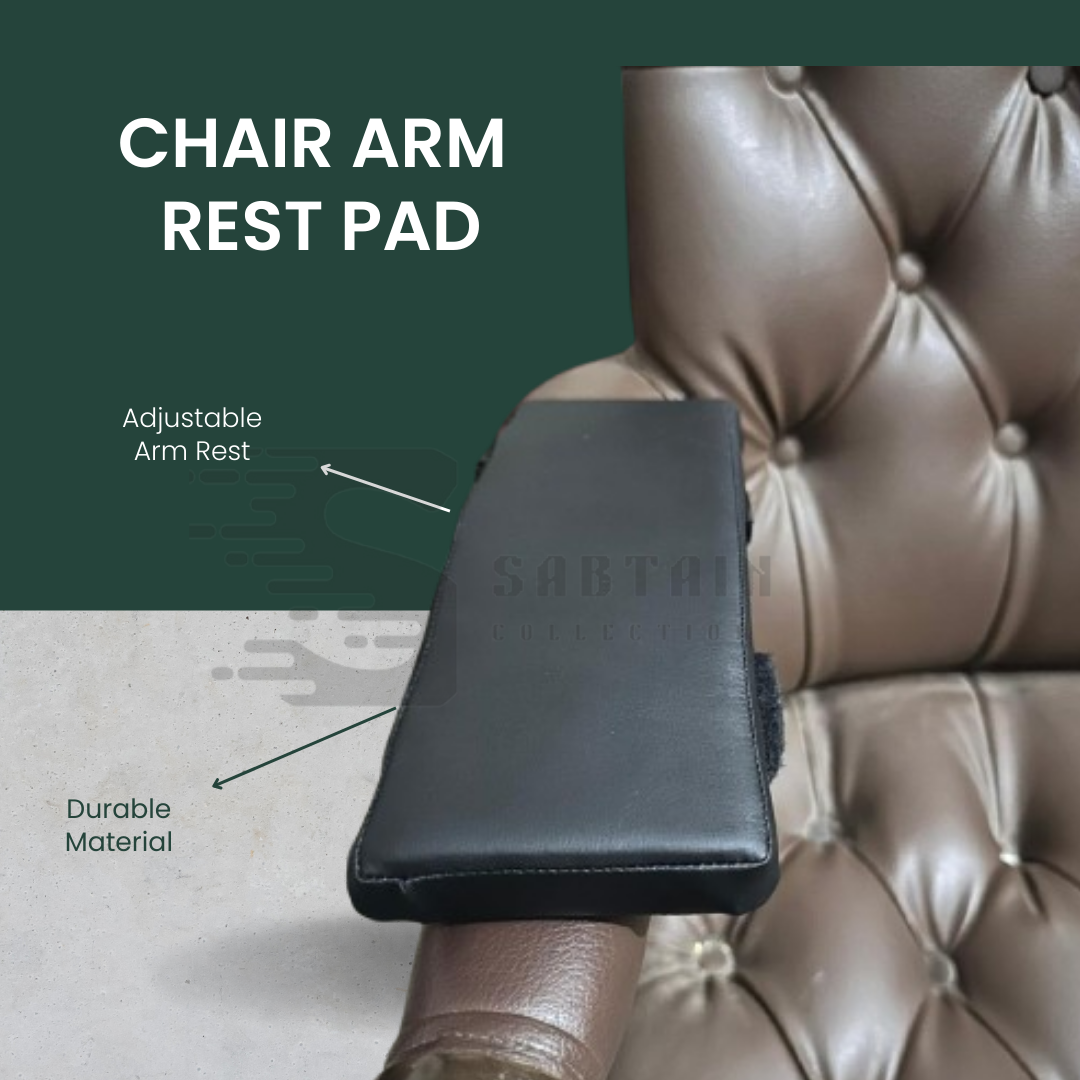 Premium Quality Chair Armrest Pad 1 Pair Memory Foam Office Chair Home Chair Gaming Chair Elbow Pillow Comfortable Support Cushion PU Leather Cushion
