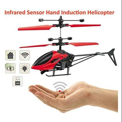 Hand Sensor Flying Helicopter Model No-JQ-1111