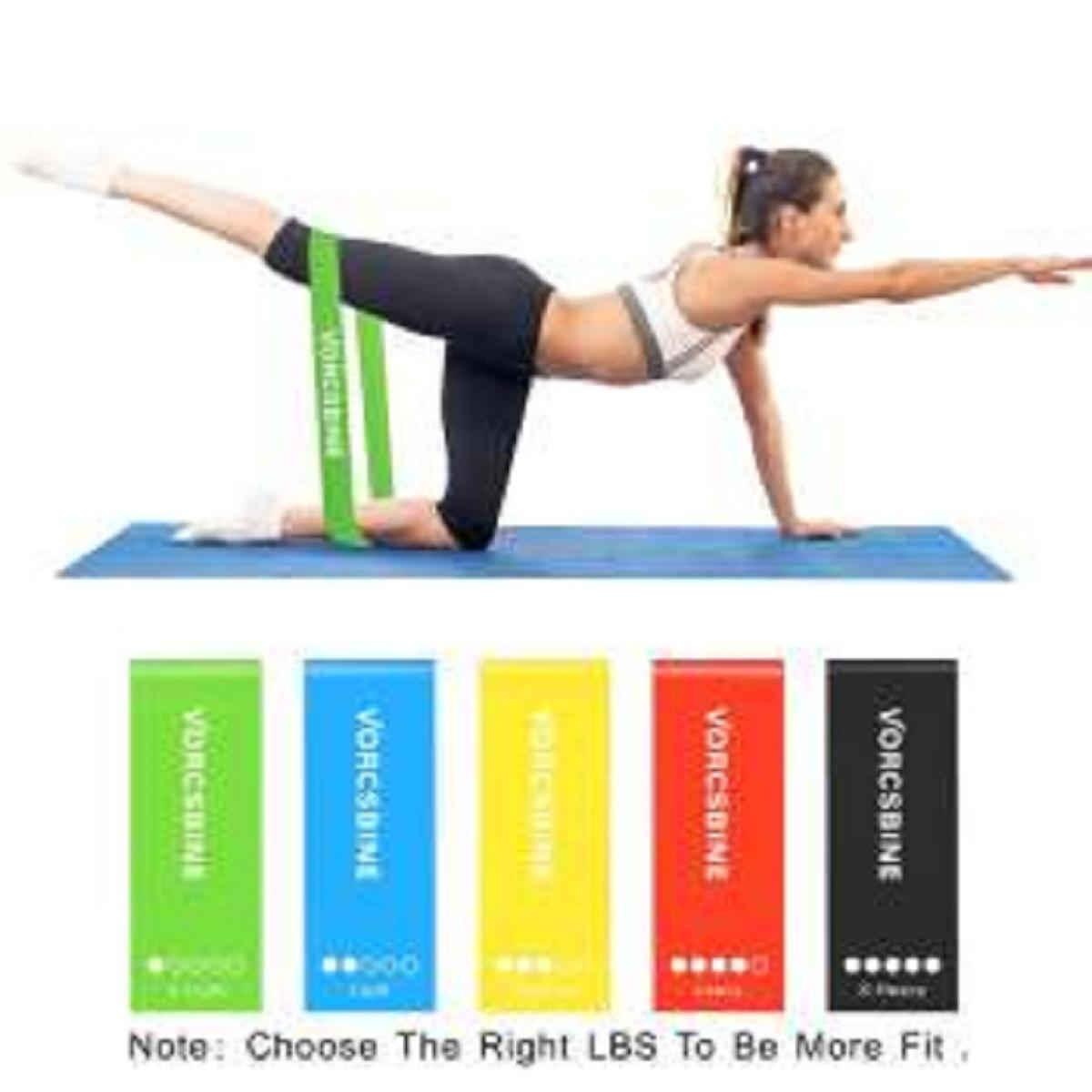 1 piece Resistance Bands Exercise, Loop Workout Bands for Home Fitness, Pilates, Physical Therapy,Strength Training,Crossfit.