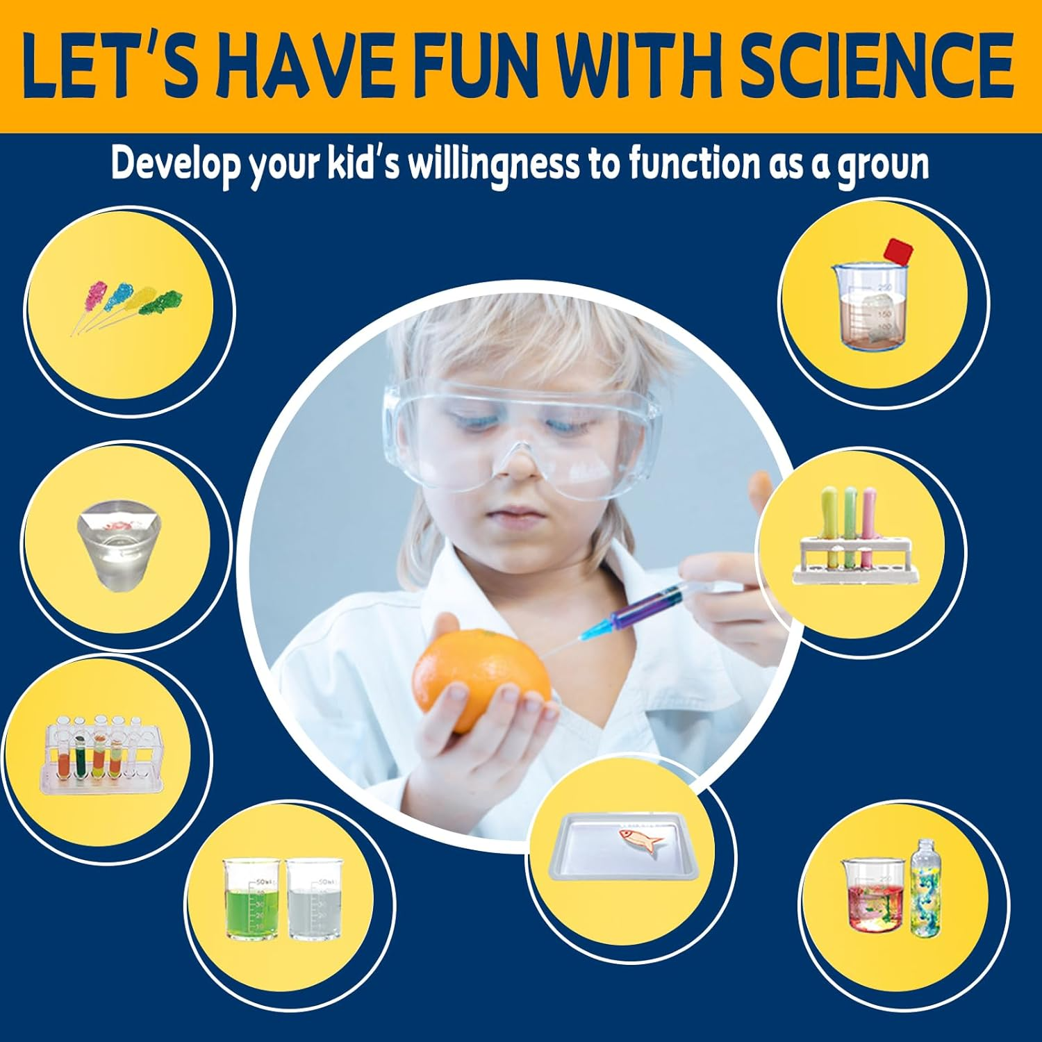 14-in-1 STEM Science Kits Educational Toy Lab for Kids - Chemistry and ...