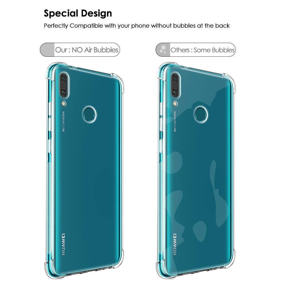moex® Cover in silicone, inserti in stoffa compatibile con Huawei P9 Lite | Ottima presa, Tortora/nero