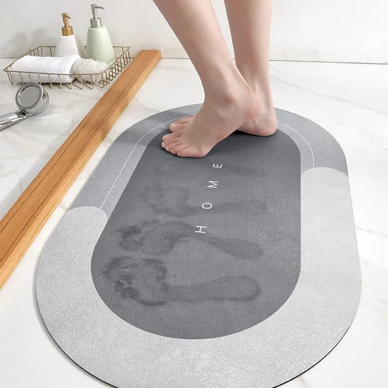 Anti-Slip Bathroom Super Absorbent Dry Feet Toilet Doorway Carpet Rug Family Entrance Door Mats Bedroom Kitchen