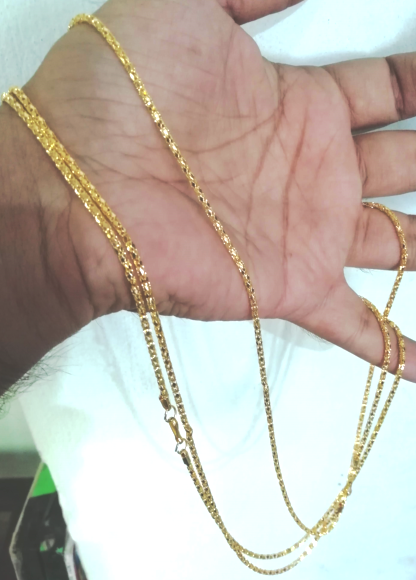 Neck chain for Girls Gold color 