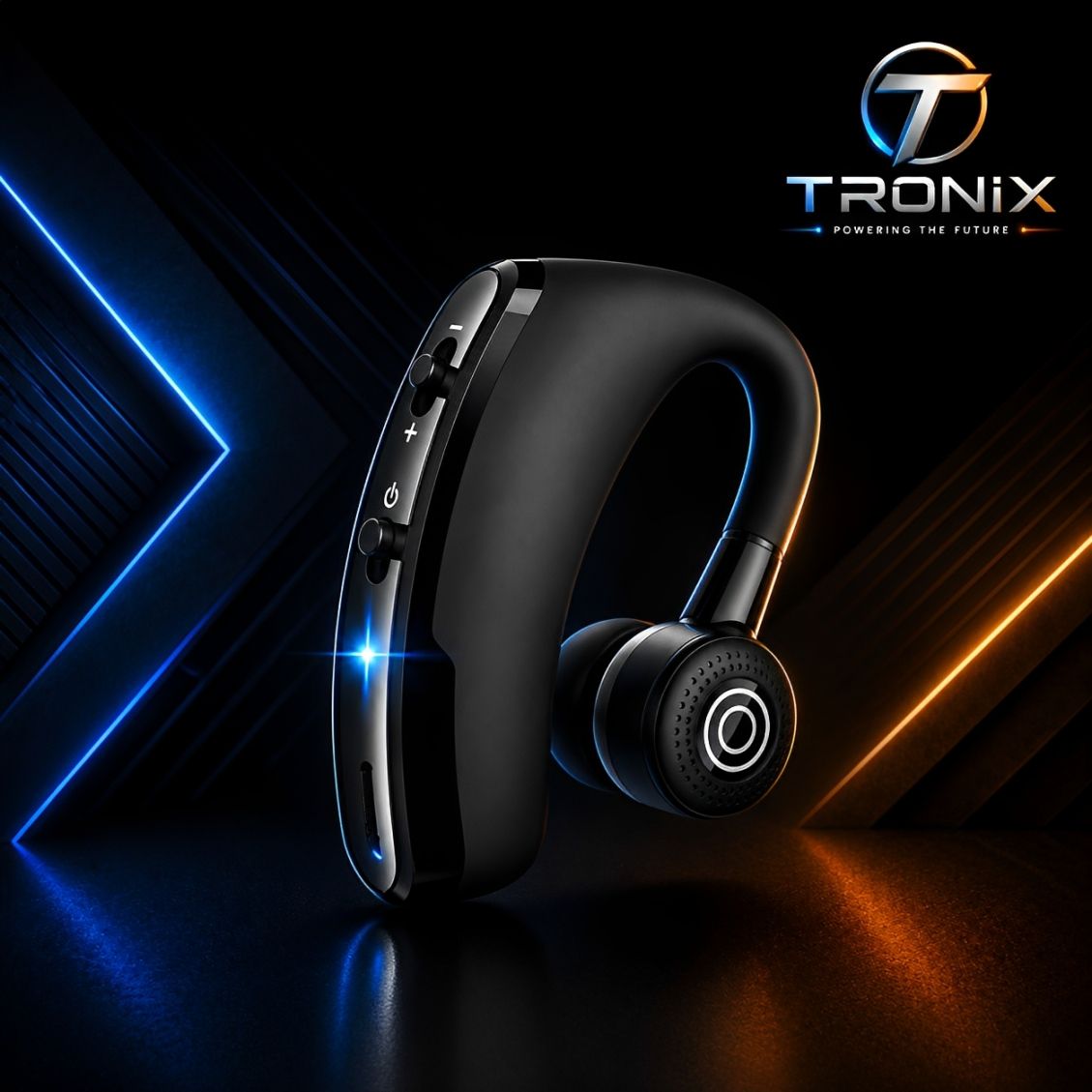 V9 Single Wireless Bluetooth Earphone | In-Ear Handsfree Headset | HD Sound | Built-in Mic | Compatible with All Bluetooth Devices.