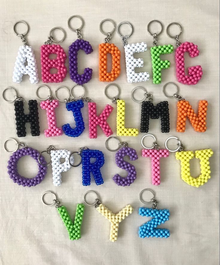 Small Hama Beads Alphabet Alphabet Hama Beads Pegboard Small