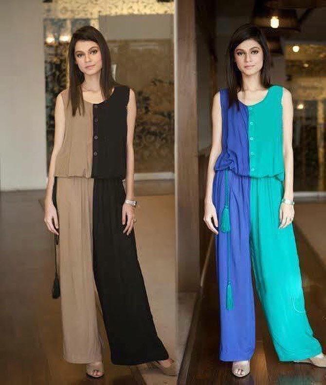 pakistani jumpsuits with gown