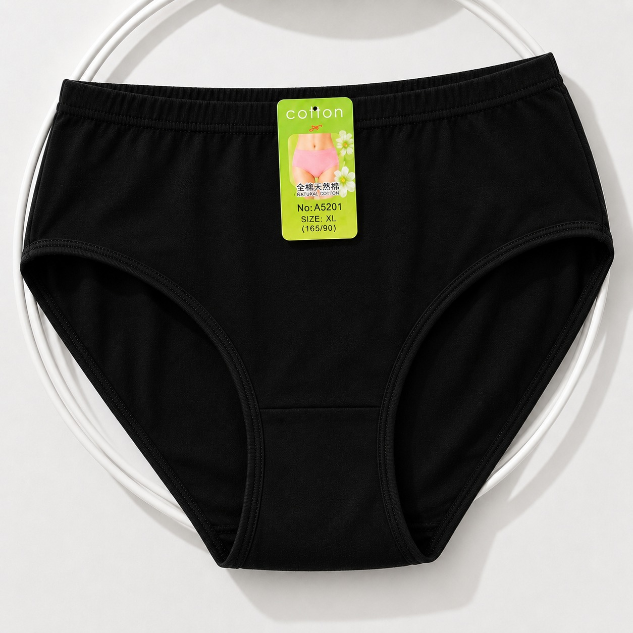 Women's Cotton Panty – Breathable, Stretchable, Sizes S-XXL, 4 Color Options