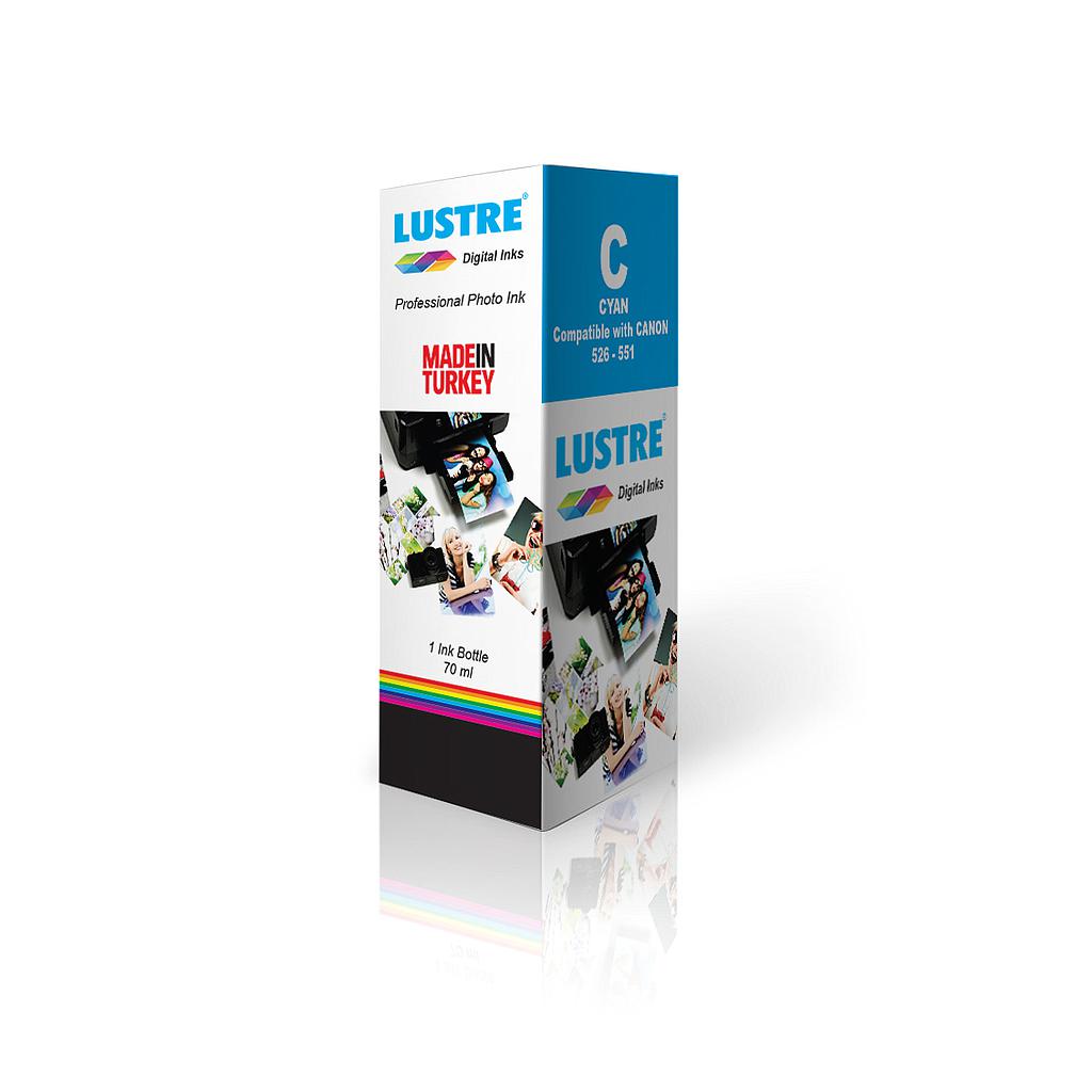 LUSTRE Epson Ink L Series G1 – 6 Colour Sublimation Ink Set 70ml Bottles
