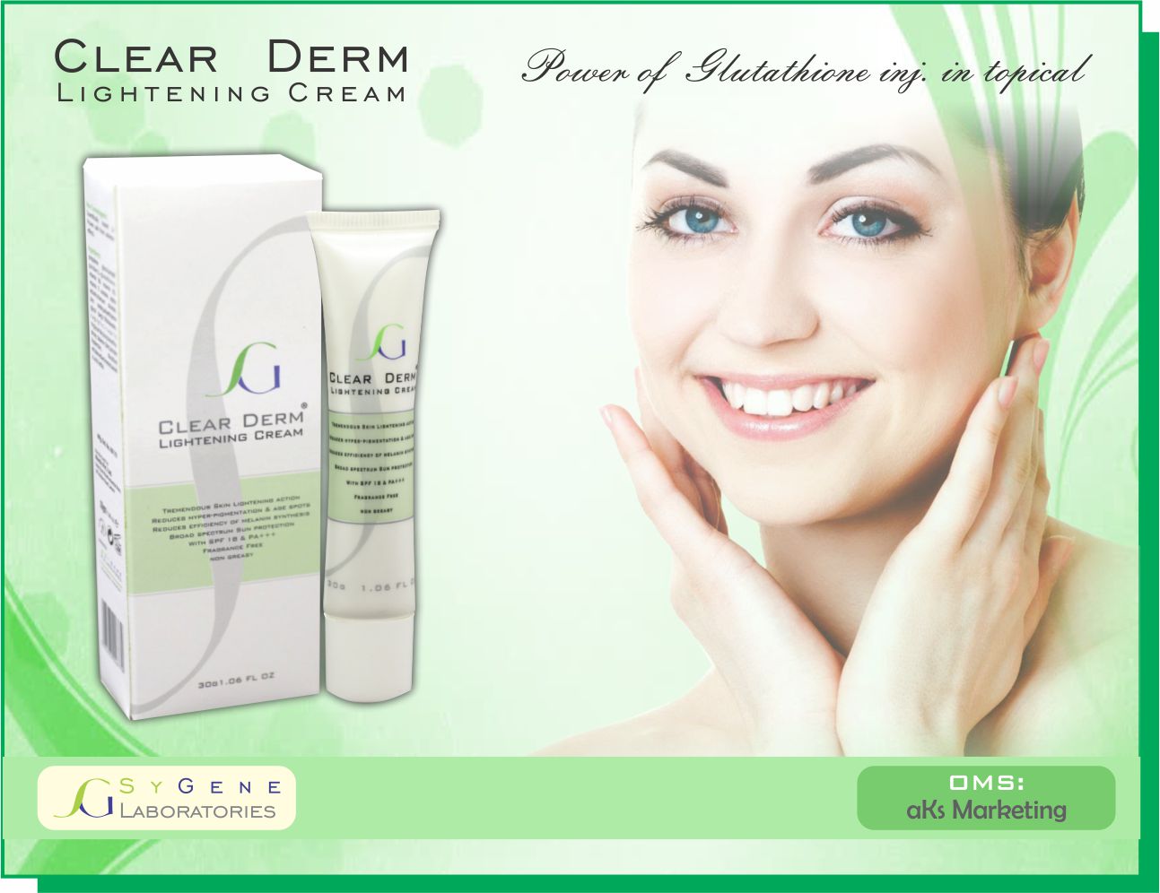 clear derm lightening cream