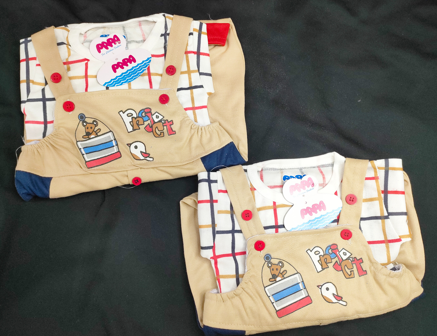 New Born Baby Romper - Multicolor - Best Quality - Good Fabric