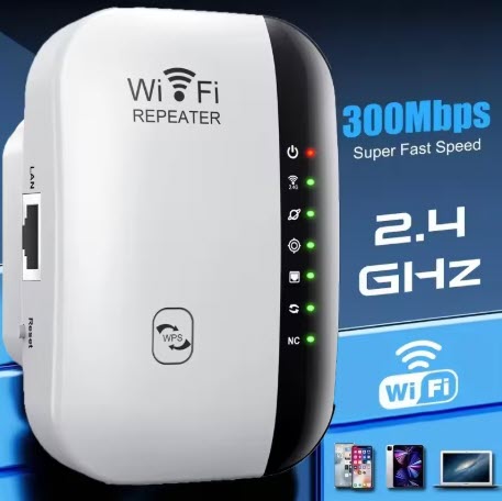 Wifi Router, Booster, Repeater, Extender and Access Point 2 in 1