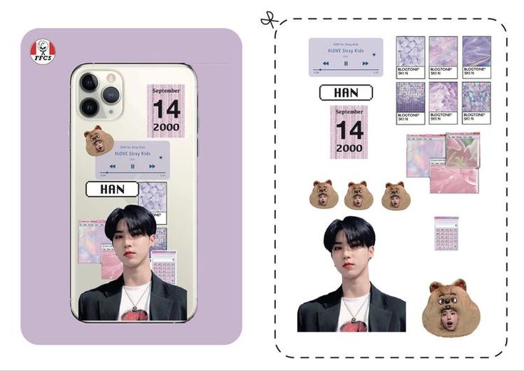 Stray Kids Stickers Uncut | Mobile phone stray kids BTS price in Pakistan