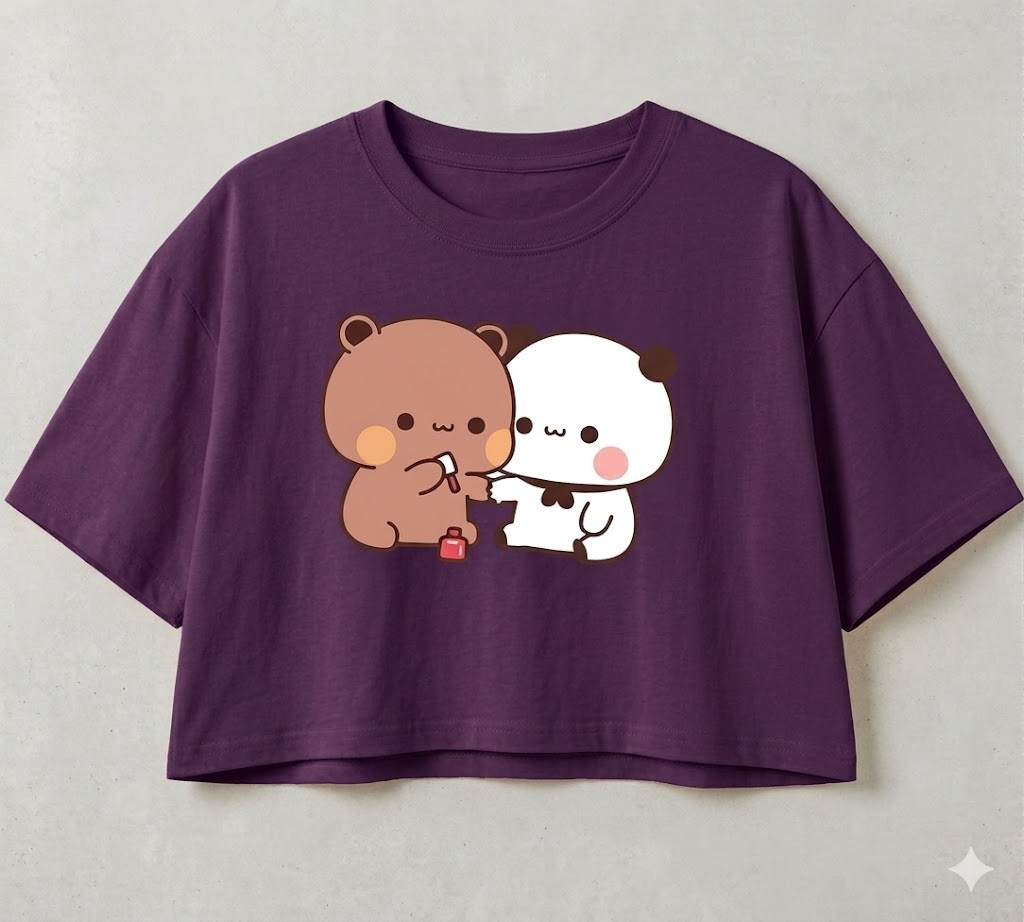 ALISAVER-Trendy Dudu Bubu Crop Top For  Girls and Womens