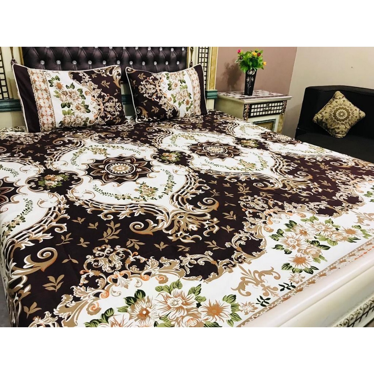 BedSheet Cotton Double Bed Sheet Set 