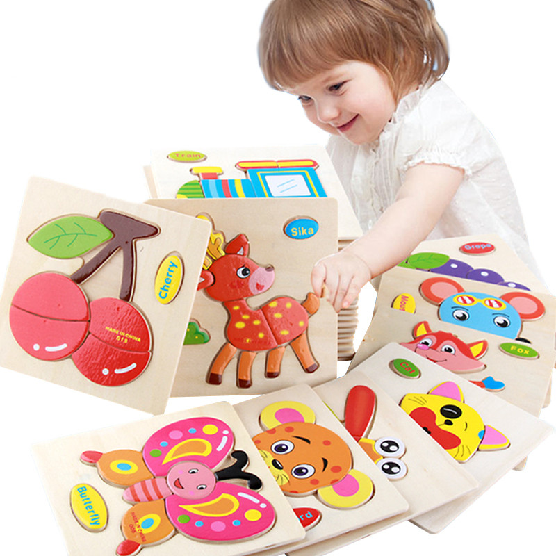 Easy Wooden Puzzle for kids Learning Puzzle for Children