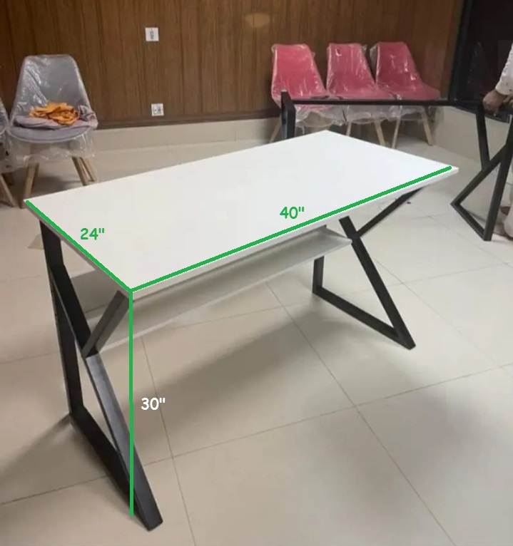 Computer and Study Table K-Shape Gaming Table, Office Table, Study Table, Computer Table, PC Gaming Table, Writing Table and with Modern K-Shape Design