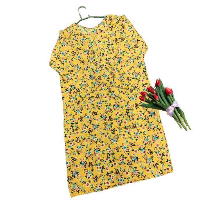 2PCS Stitched Suit for Women & Girls  Polo Cotton Fabric Printed Dress | Ready-to-Wear Casual, Party & Semi-Formal Outfit, Comfortable & Stylish Women Clothes