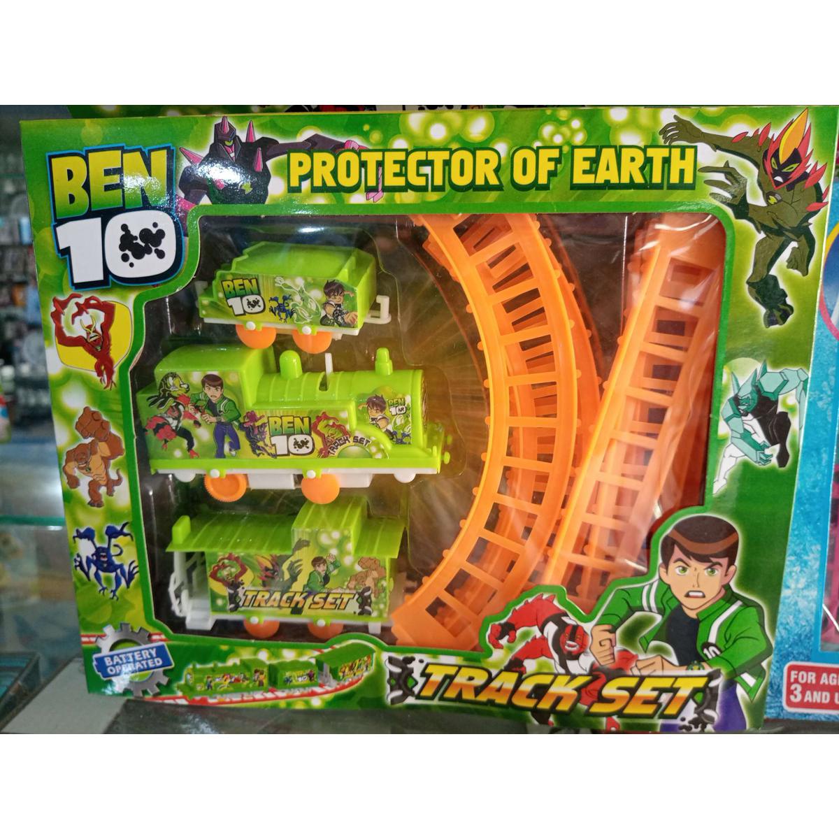 Ben 10 Train Track Set For Kids