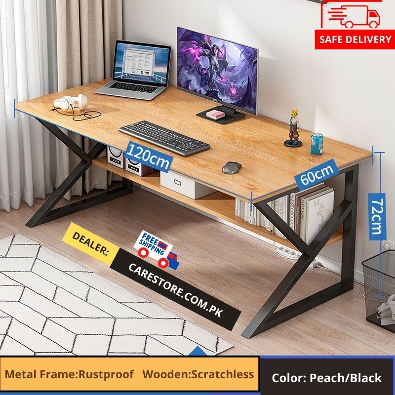 36/48Inch Length Wood Computer Desk PC Laptop Study Table Workstation Home Office Furniture