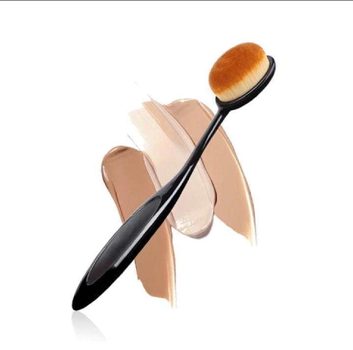 Oval Makeup Foundation Brush Powder Brush Makeup Soft Application Brush-Cosmetic Tools